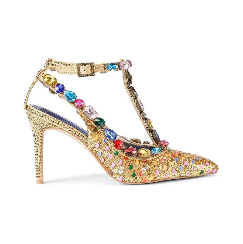 Lodičky Kurt Geiger London Belgravia C T-Bar Court 66962060