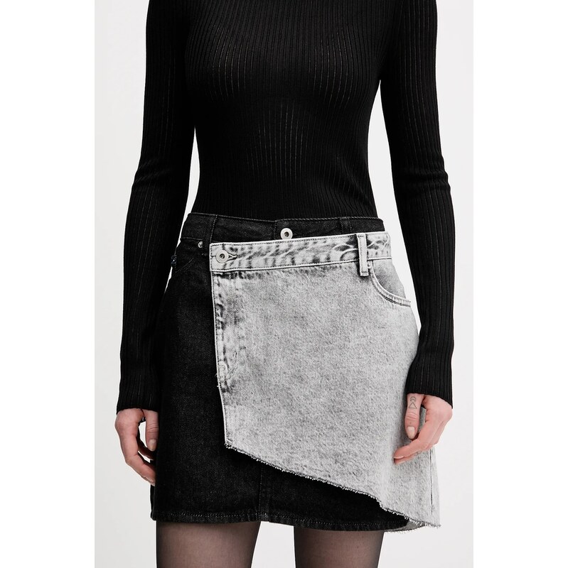 Rifľová sukňa Karl Lagerfeld Jeans 66967099