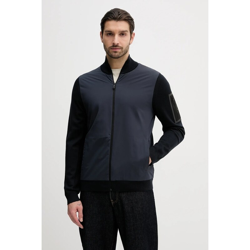 Kardigan s prímesou vlny BOSS Green KN_Momentum-X HY 66967118