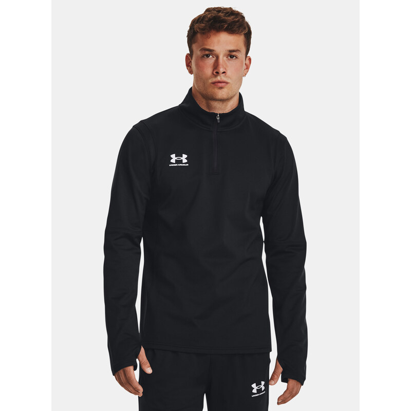 Čierne pánske športové tričko Under Armour UA Ms Ch. Midlayer 52522376