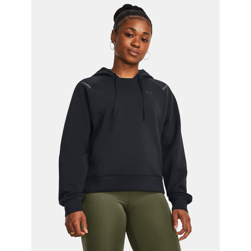 Čierna športová mikina Under Armour Unstoppable Flc Hoodie 50551998