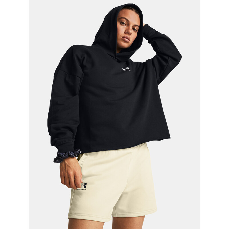 Čierna športová mikina Under Armour UA Rival Terry OS Hoodie 64779093
