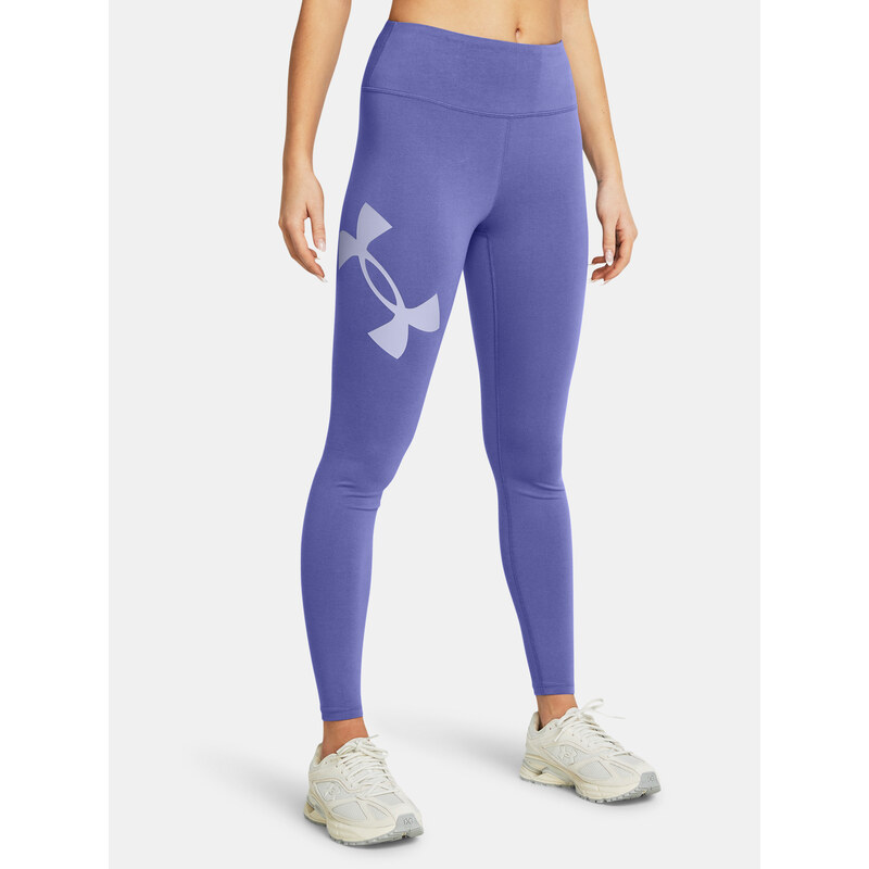 Fialové dámske legíny Under Armour Campus 52522719