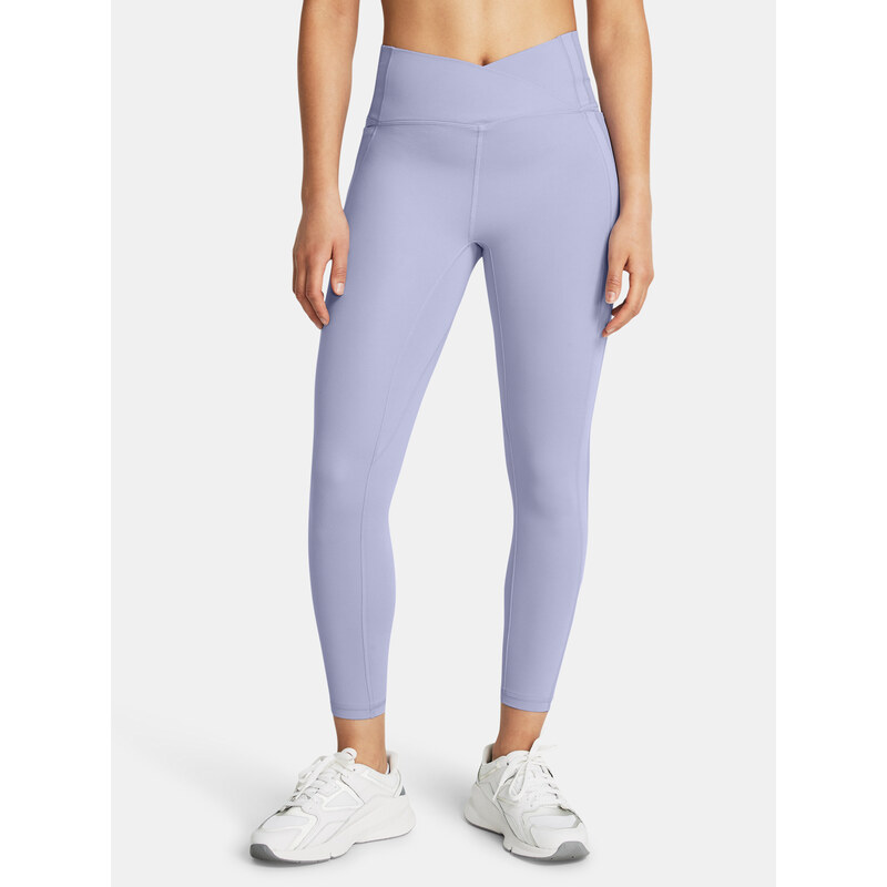 Svetlo fialové dámske legíny Under Armour Meridian Crossover Ankle 50705423