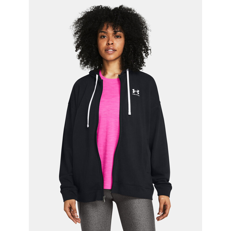 Under Armour Womens sweatshirt UA Rival Terry OS FZ Hooded - Womens 57760985