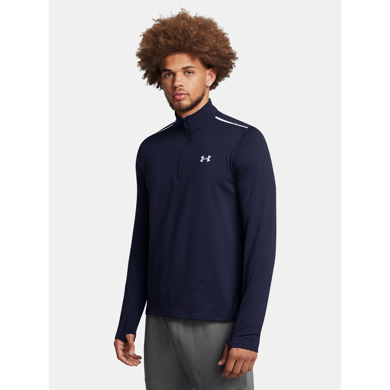 Mens T-shirt Under Armour UA Vanish CW 1/4 Zip-BLU - Mens 64784809