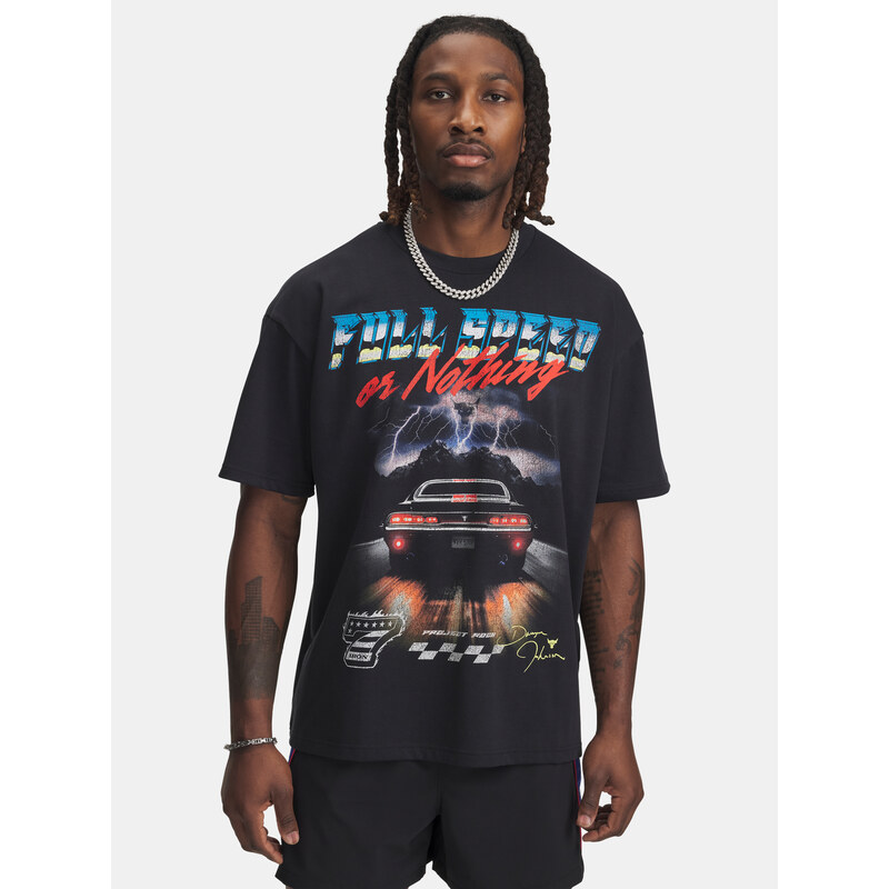 Mens T-shirt Under Armour Pjt Rck Hwt SS - Mens 64790989