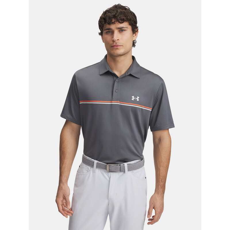 Mens T-shirt Under Armour UA Playoff 3.0 Stripe Polo - Mens 64788813
