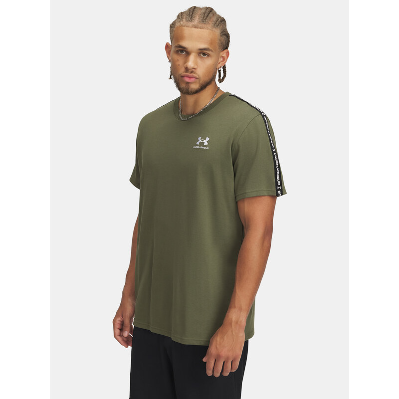 Mens T-shirt Under Armour UA Icon HWT Tee Taping - Mens 64789537