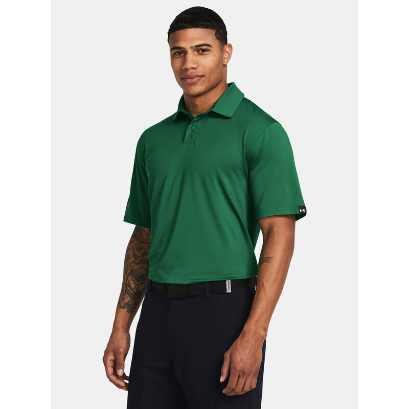 Mens T-shirt Under Armour UA T2G Polo LB-GRN - Men 64789783
