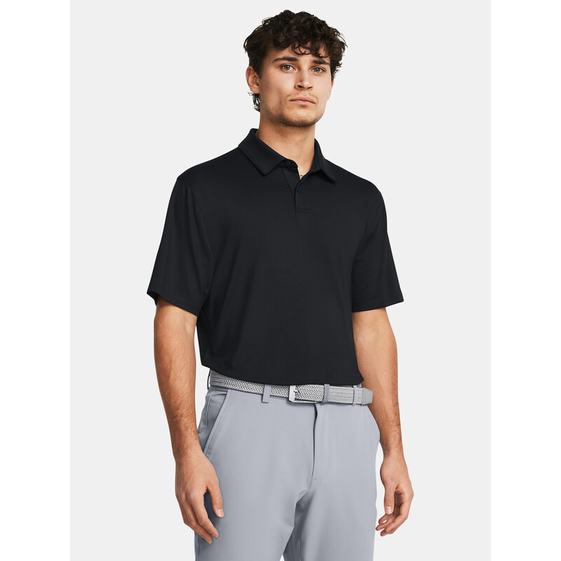 Mens T-shirt Under Armour UA T2G Polo LB-BLK - Mens 64789780