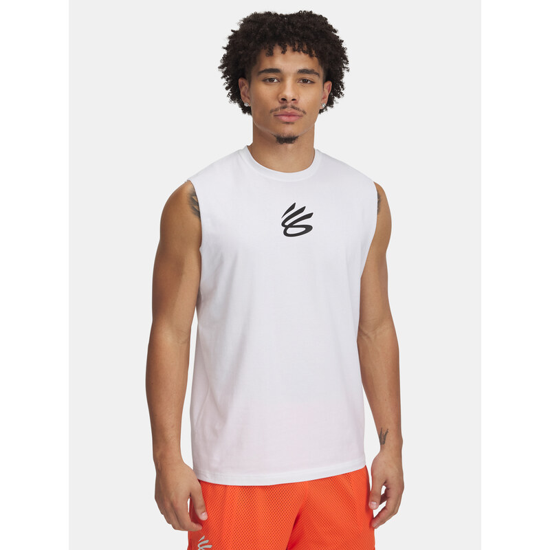 Mens tank top Under Armour Curry SLVS Tee - Mens 64790525
