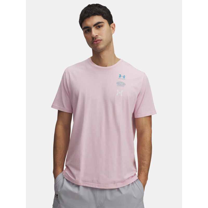 Mens T-shirt Under Armour UA M 60/40S EVOL LOGO SS - Mens 64790726