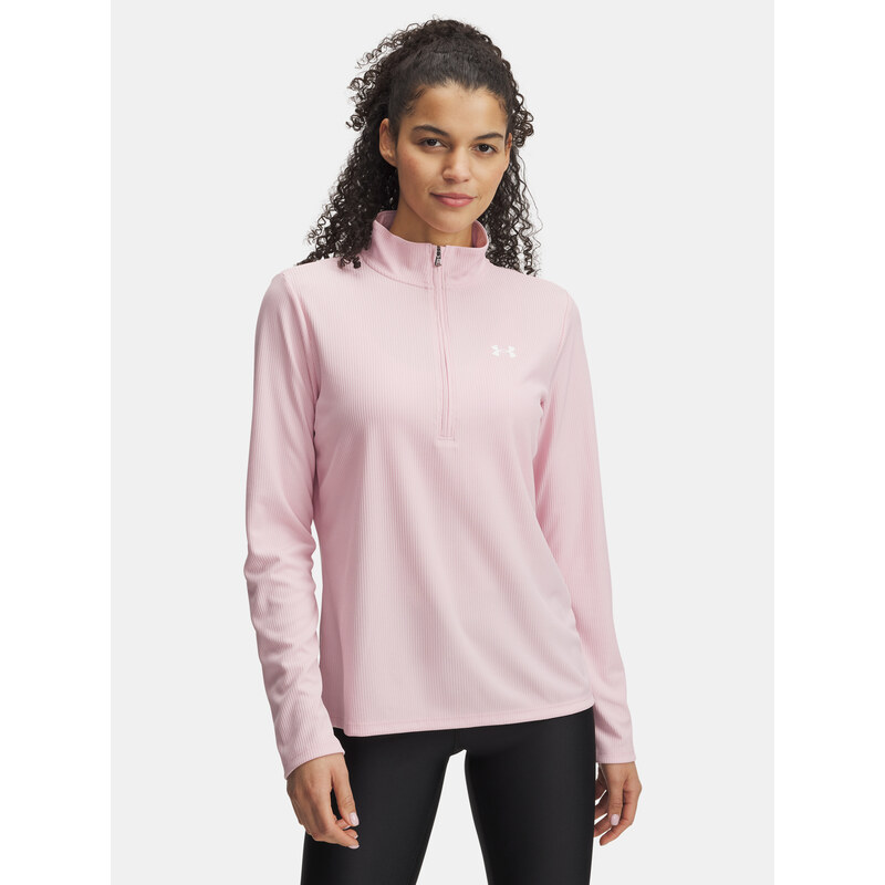 Womens T-shirt Under Armour Tech Rib 1/2 Zip - Womens 64790721