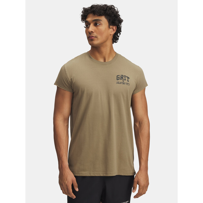 Mens T-shirt Under Armour Pjt Rck Cap Sleeve T - Mens 64791328