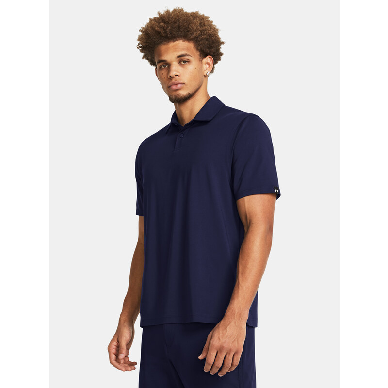 Mens Under Armour UA T2G Polo LB-BLU T-Shirt - Mens 65615081