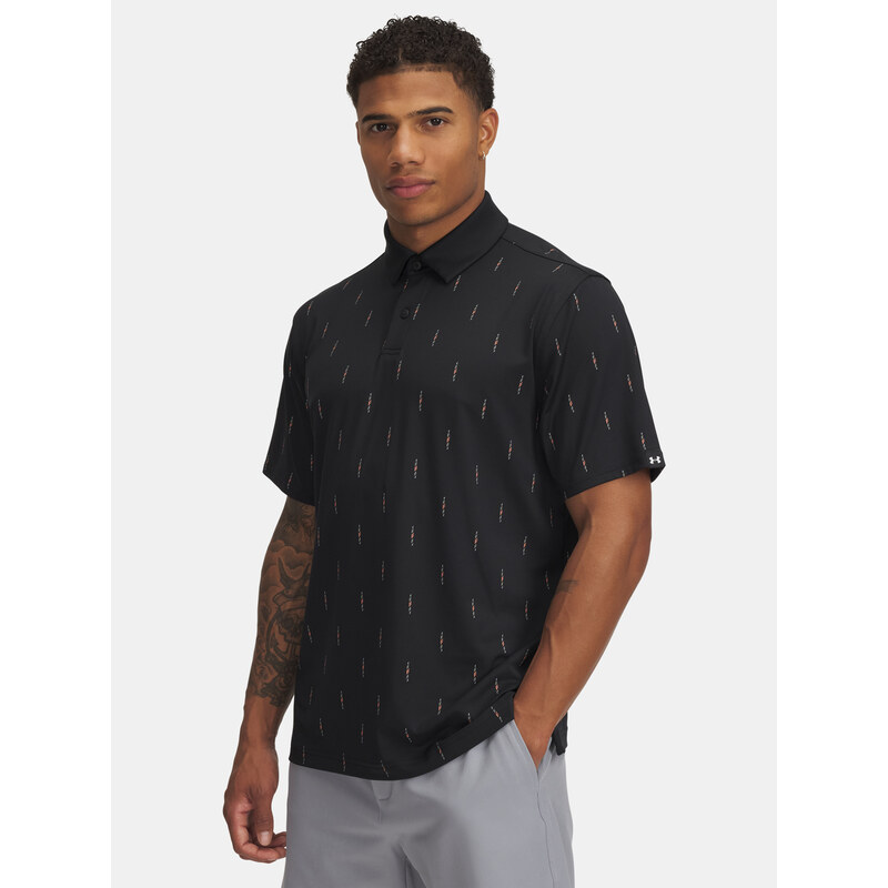 Mens Under Armour UA T2G Printed Polo LB T-Shirt - Mens 65986493