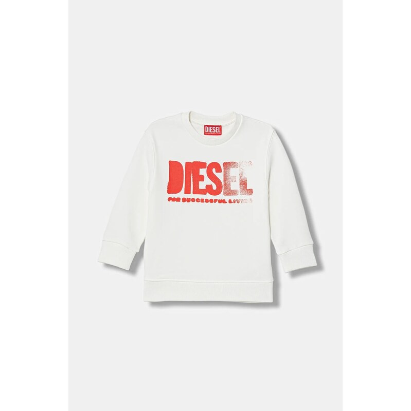 Detská bavlnená mikina Diesel SIDER OVER SWEAT-SHIRT 66963824