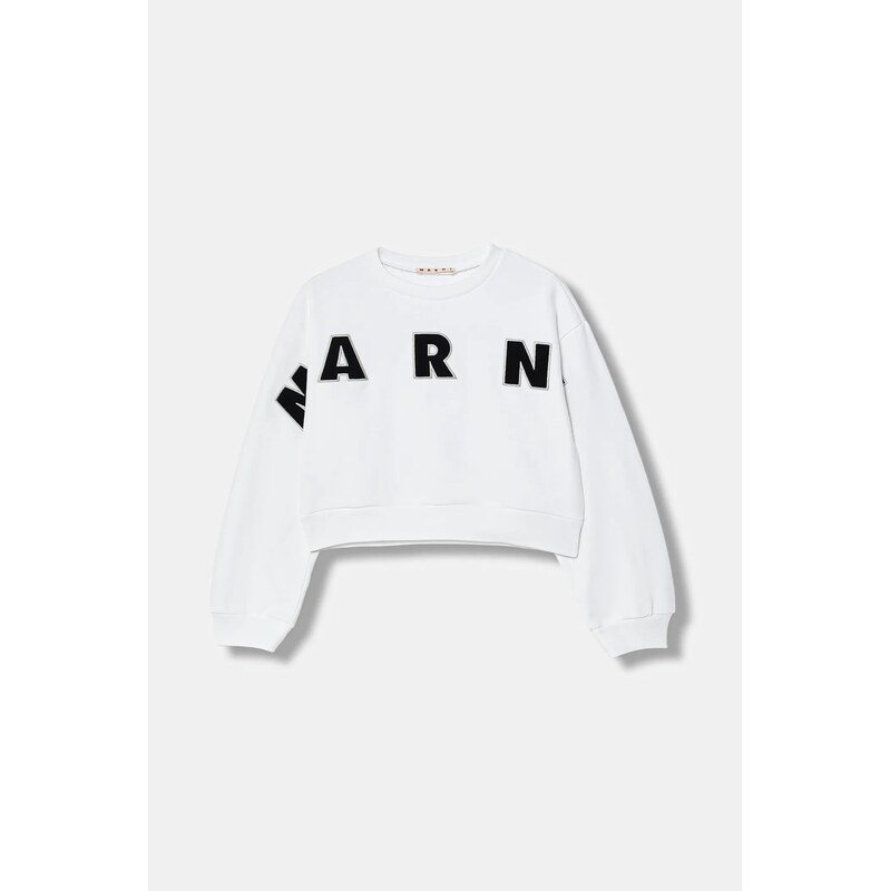 Detská bavlnená mikina Marni MS220F SWEAT-SHIRT 66963831