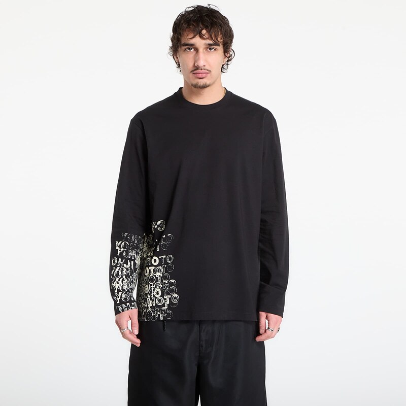 Tričko Y-3 Gfx Long Sleeve T-Shirt Black L 66964020