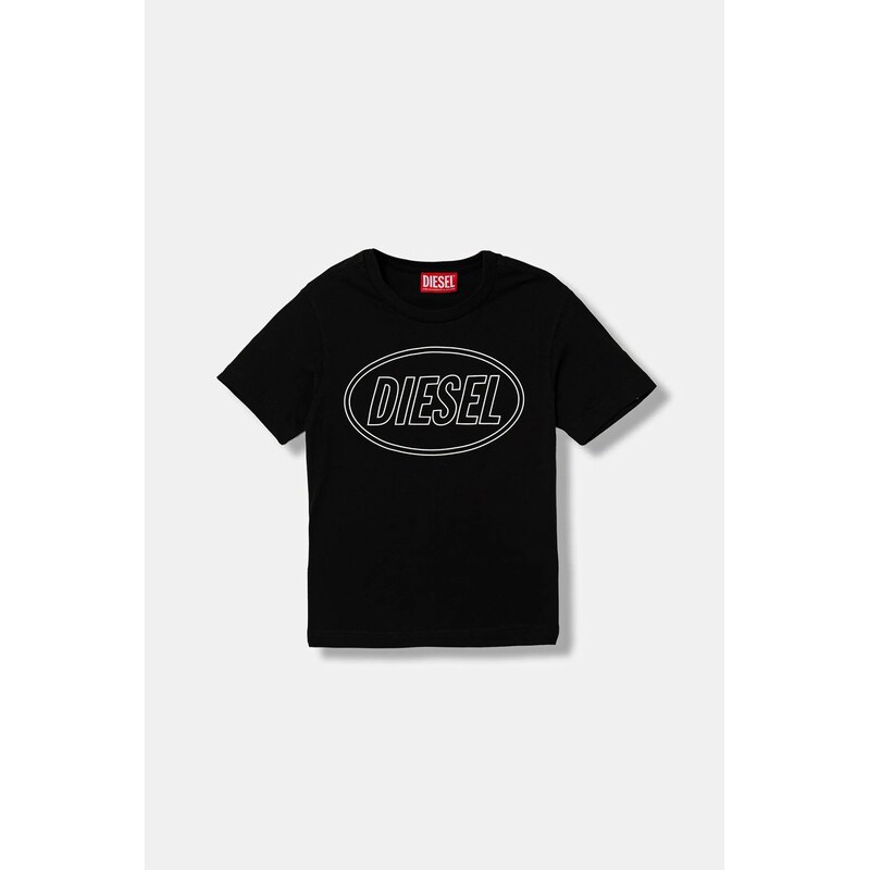 Detské bavlnené tričko Diesel TCIRCLE OVER T-SHIRT 66963948