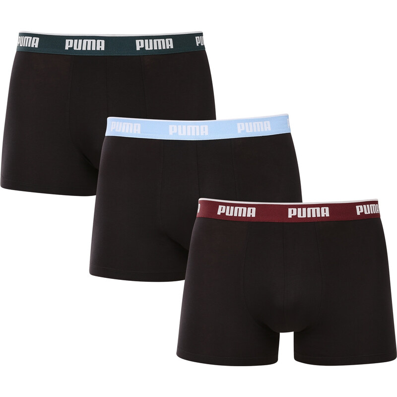 3PACK pánske boxerky Puma čierne (701234187 007) 66964356