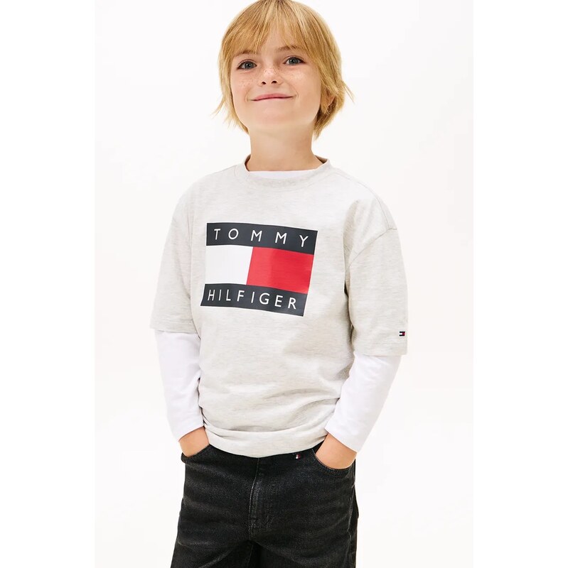 Detské bavlnené tričko Tommy Hilfiger 66964544