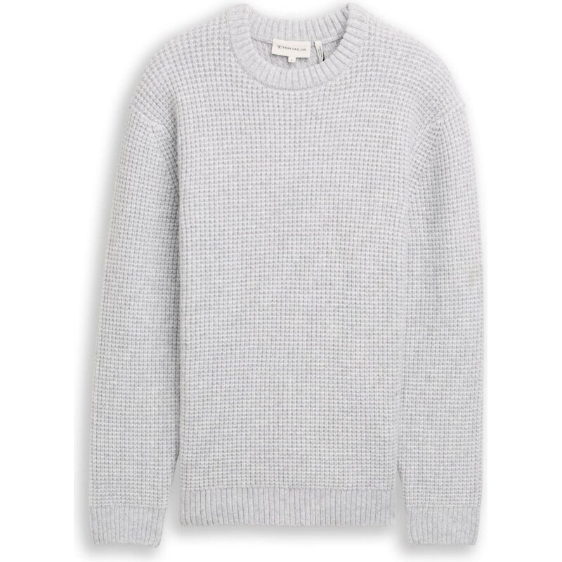 TOM TAILOR Sveter svetlosivá 66718405