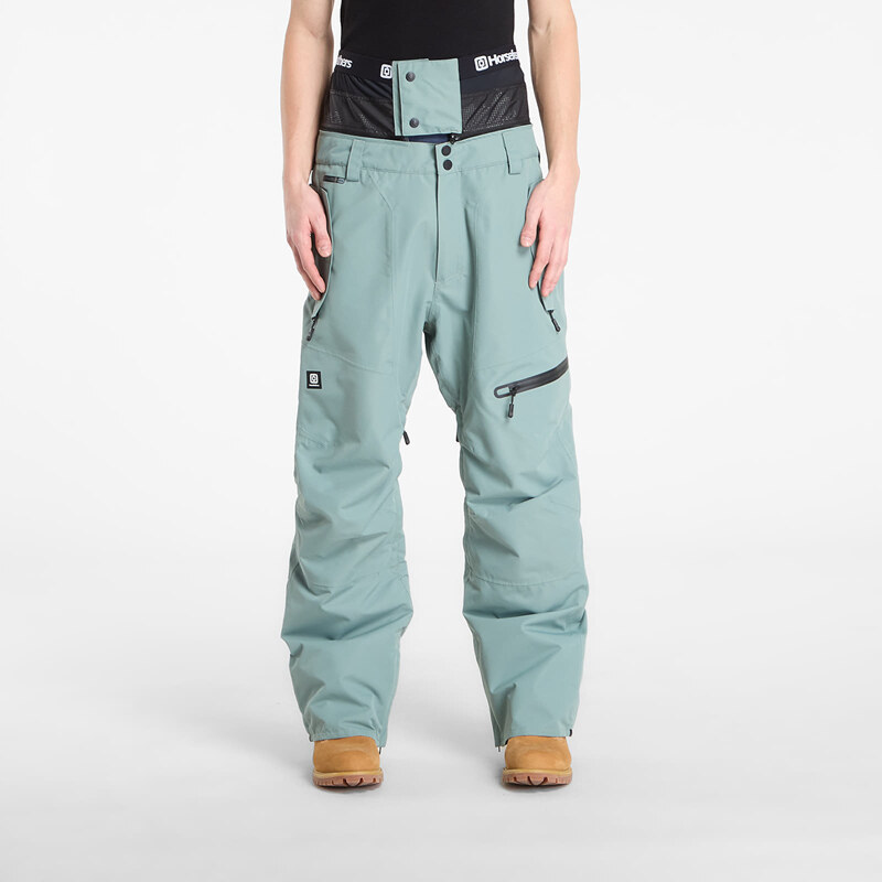 Kalhoty Horsefeathers Nelson Pants Iceberg Green L 66964697