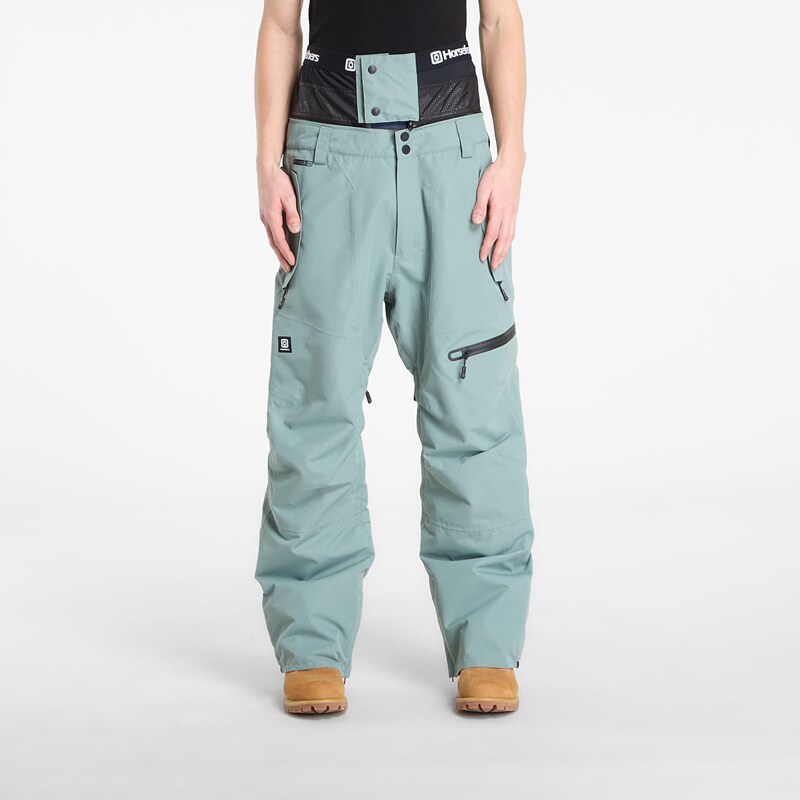 Kalhoty Horsefeathers Nelson Pants Iceberg Green M 66965236