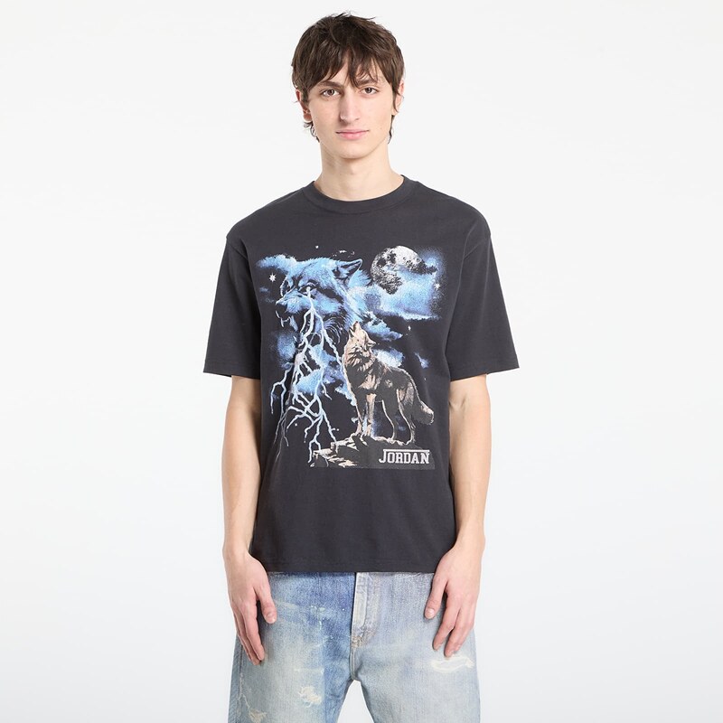 Tričko Jordan Mens Graphic T-Shirt Off Noir M 66964736
