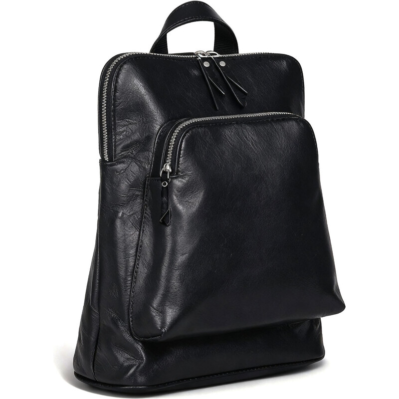 Glara leather Kožený batoh a kabelka cez rameno 2v1 – Crystal Lane 66964967