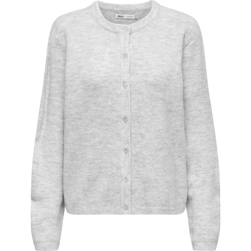 ONLY Kardigán ONLSimoni svetlosivá 66967143