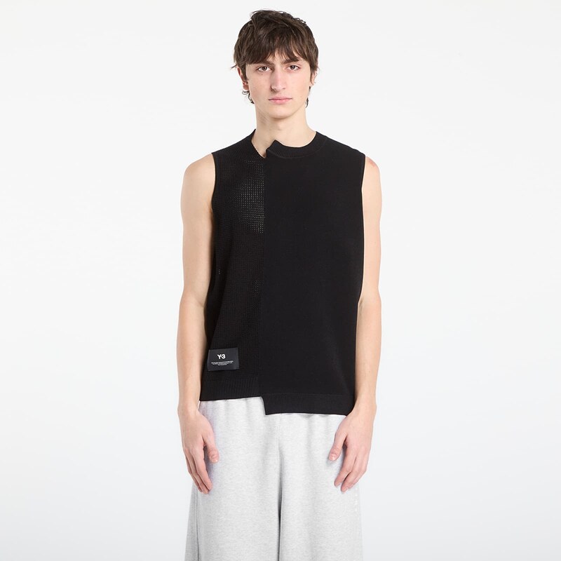 Vesta Y-3 Gfx Knitted Vest Black XS 66969103