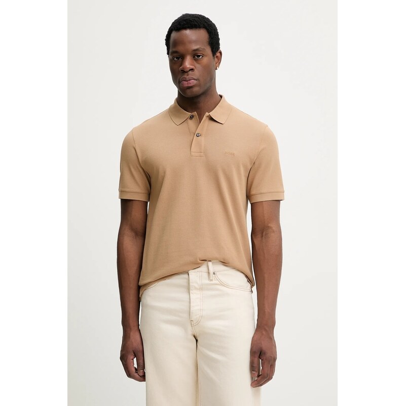 Bavlnené polo tričko BOSS Pallas 66970157