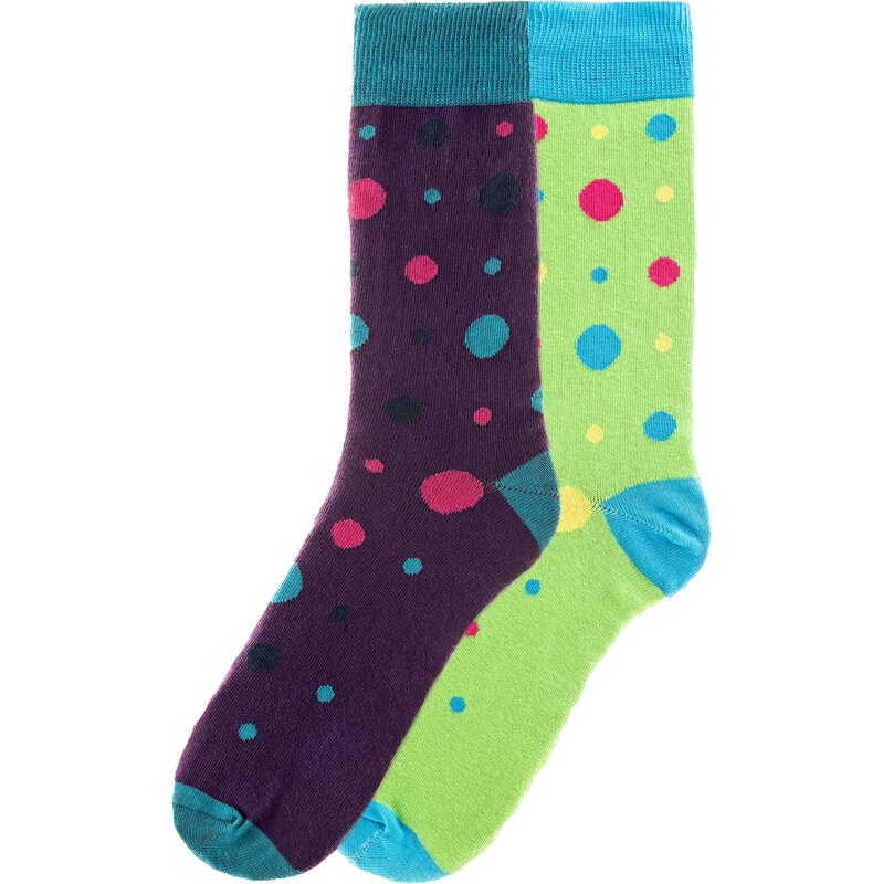 Súprava pánskych ponožiek Funky Steps s bodkami FSC194 67010210