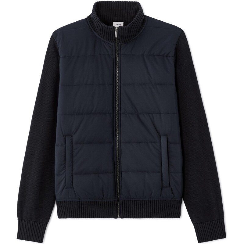 Celio Tmavomodrá pánska bomber bunda 66971480