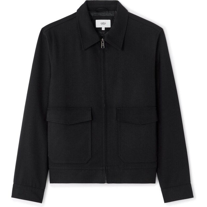 Celio Čierna unisex bunda 66971539