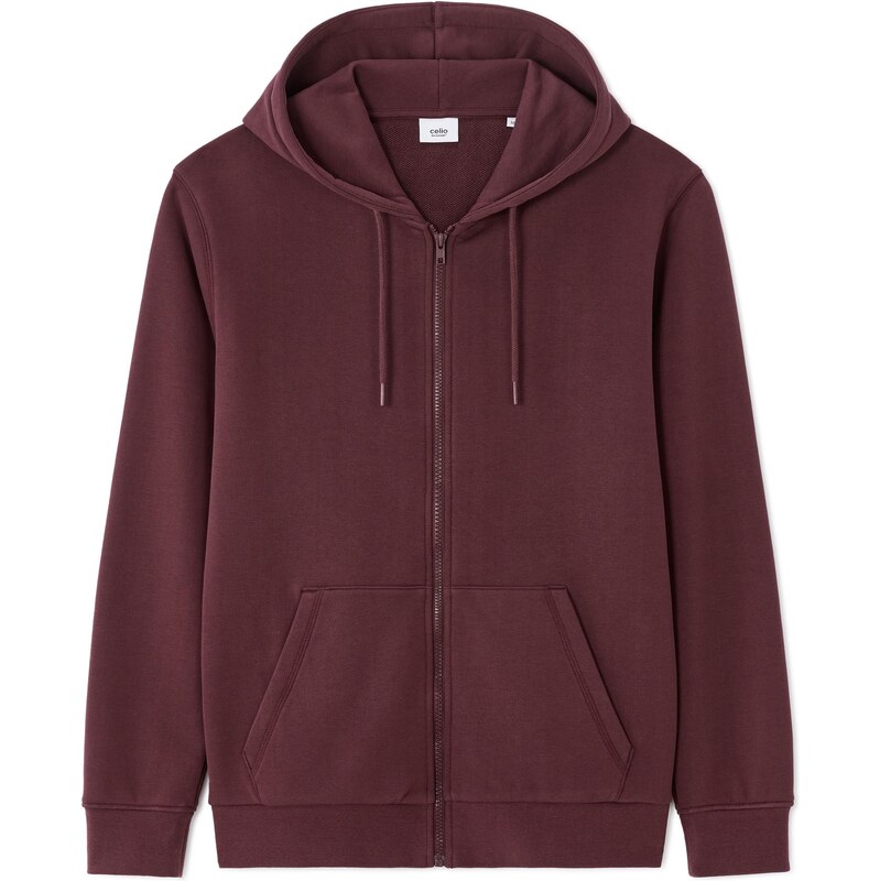 Bordová mikina Celio Fethree 66971629