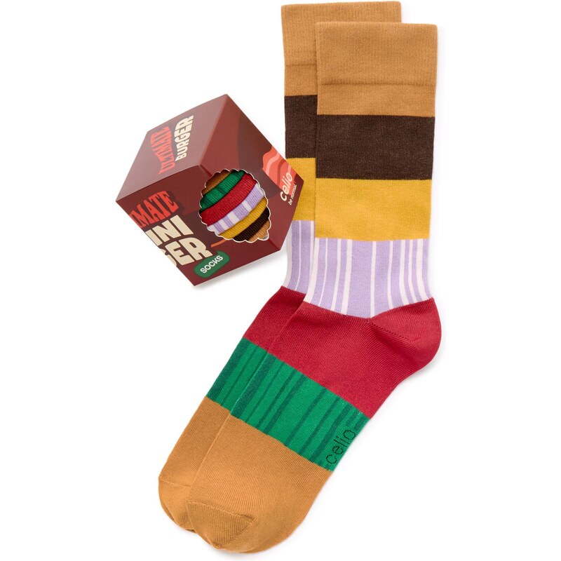 Veselé ponožky Celio Burger 66971693