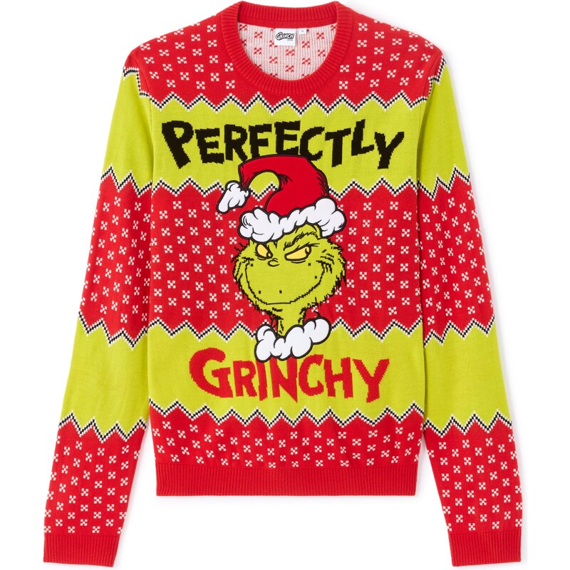 Celio Vianočný sveter Grinch pre mužov 66971704