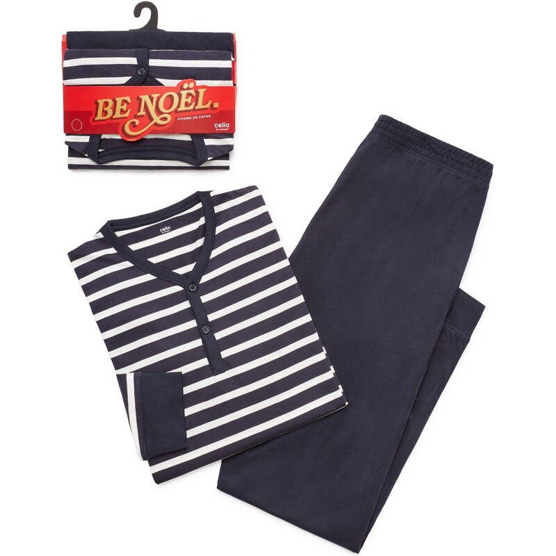 Pánske pyžamo Celio vianočné balenie 66971724