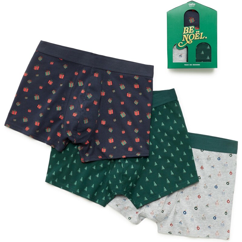 Vianočný darčekový balíček boxeriek Celio 66971718