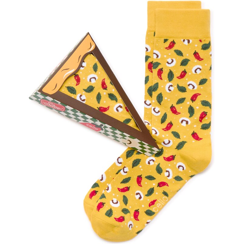 Veselé ponožky Celio Pizza 66971727