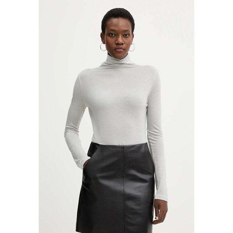 Tričko s dlhým rukávom s prímesou vlny BOSS Elavu 67031226