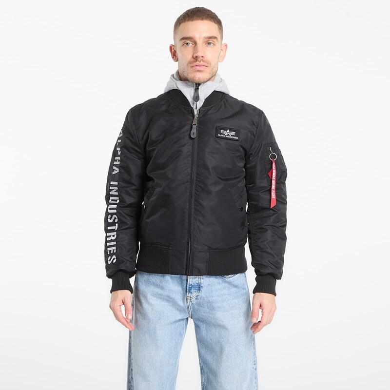 Bunda Alpha Industries MA-1 D-Tec SE Black / Grey XL 57132604