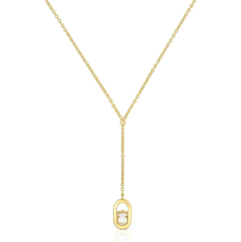 Pozlátený strieborný náhrdelník Tous 66972781