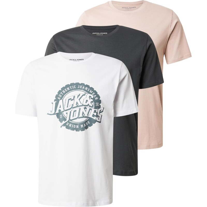 Jack & Jones Premium Tričko JPRBLUBARON brokátová / trstinová / čierna 65896788
