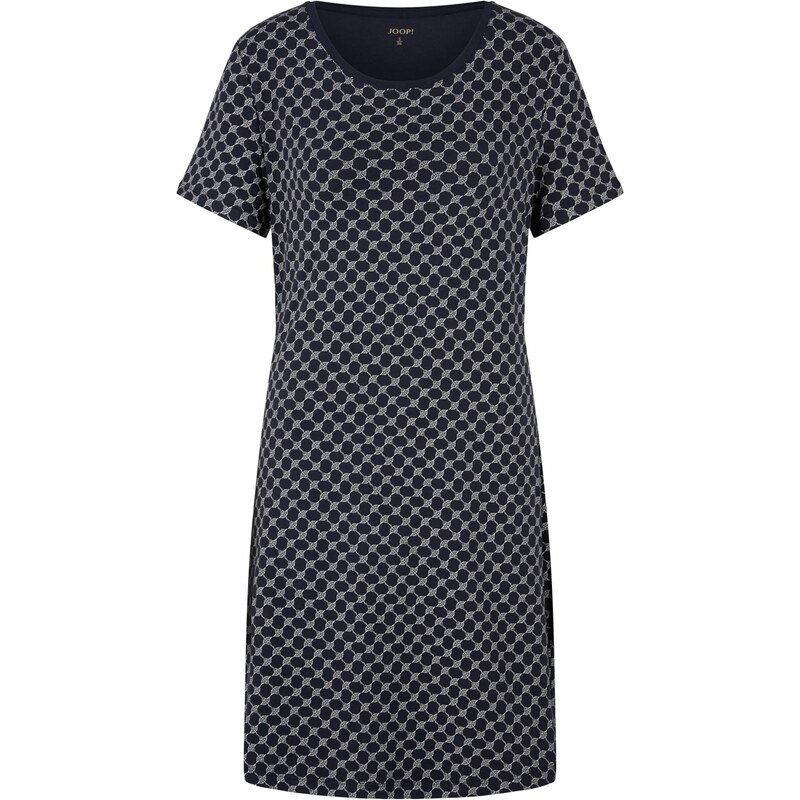 JOOP! Nočná košieľka tmavomodrá / biela 66858194