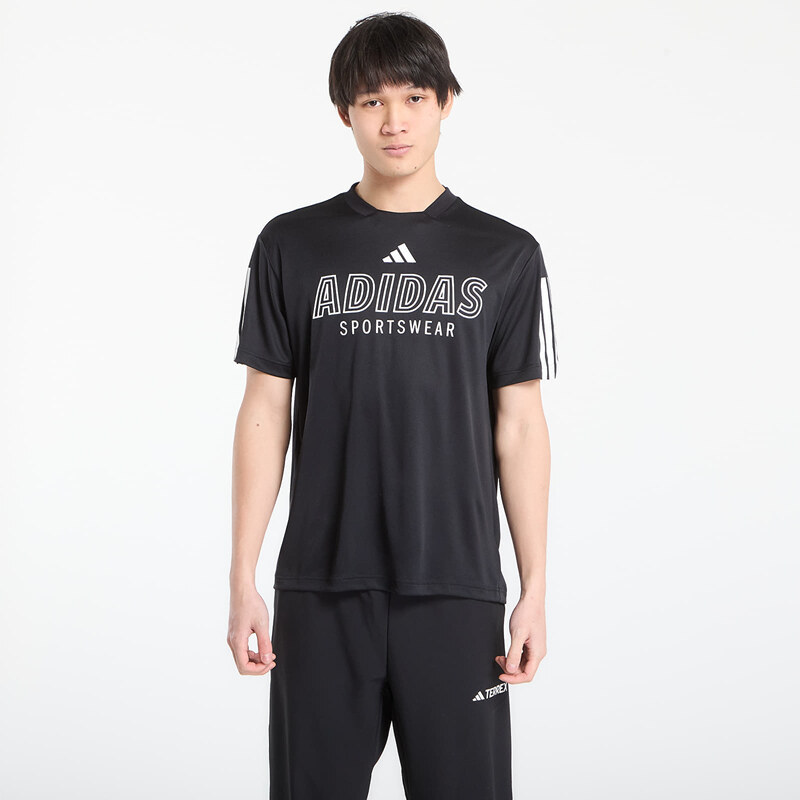 adidas Performance Tričko adidas M Tiro Wm Tee Black/ White L 66974071